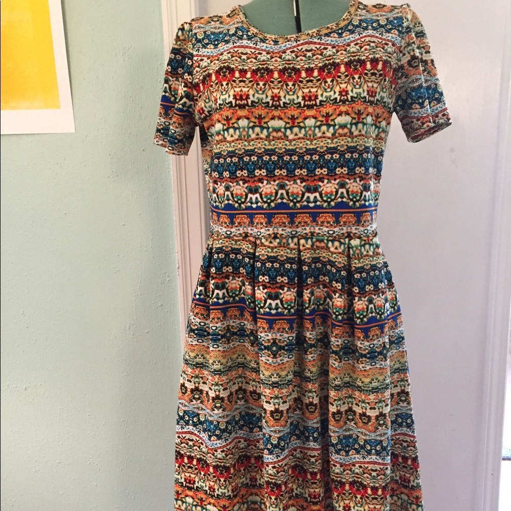 LuLaRoe Amelia Dress XL